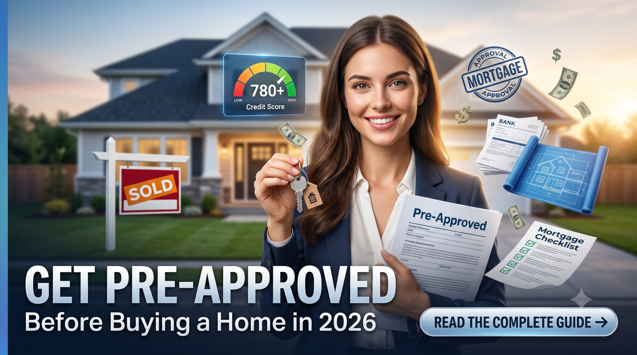 How To Get Pre-Approved For A Mortgage