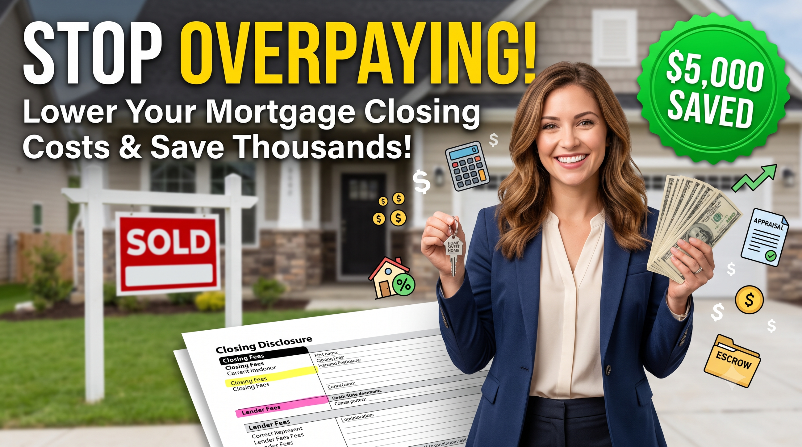 How to Lower Mortgage Closing Costs