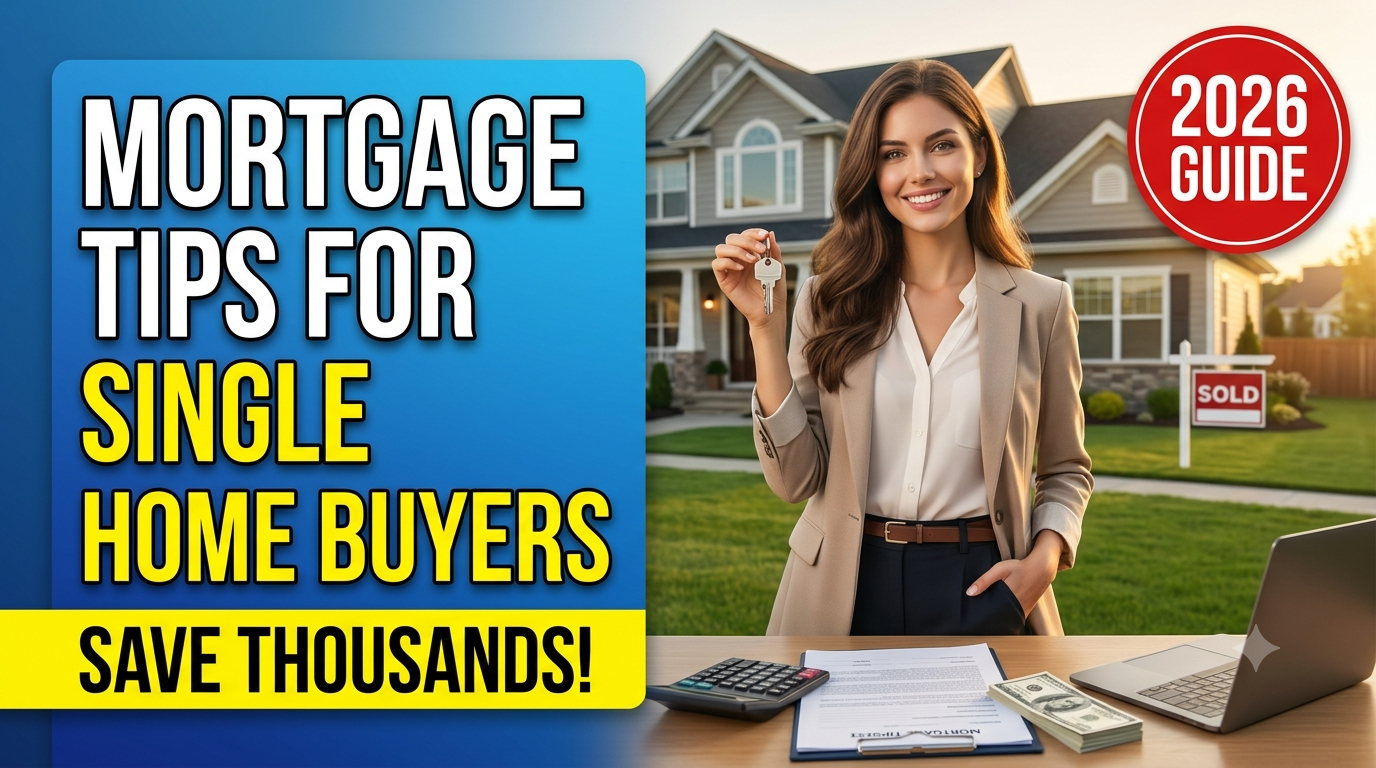 Mortgage Tips For Single Home Buyers