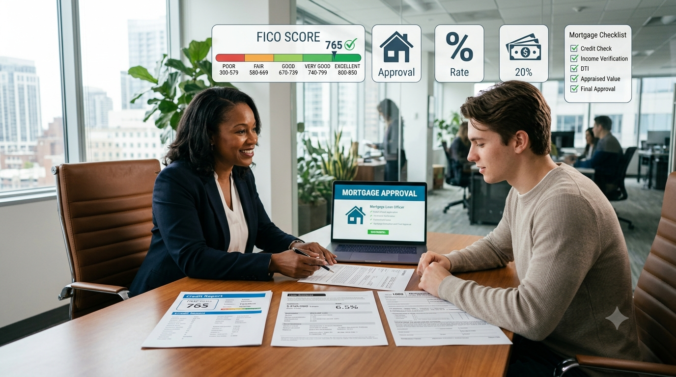 What Credit Score Is Needed For A Mortgage Loan