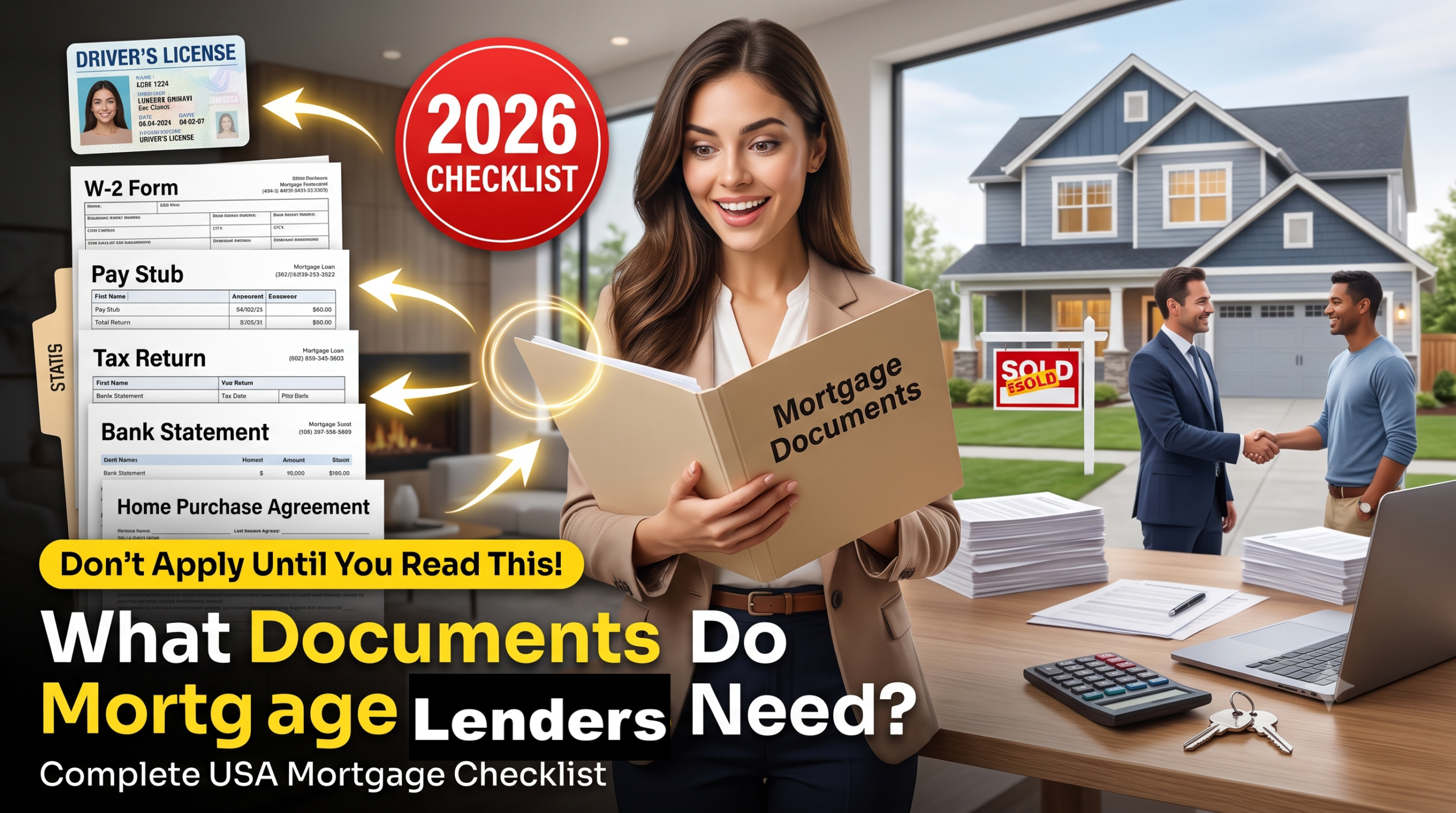What Documents Do Mortgage Lenders Need